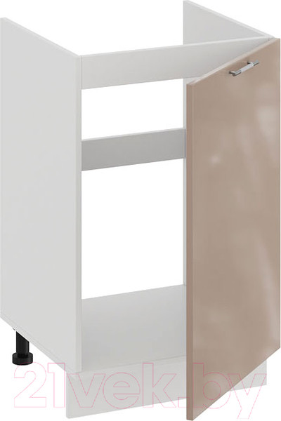 Изображение товара Шкаф под мойку ТриЯ Весна 1Н5М (белый/кофе с молоком)