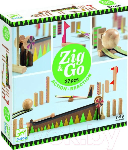 Изображение товара Конструктор Djeco ЗигнГоу / 05641 (27эл)