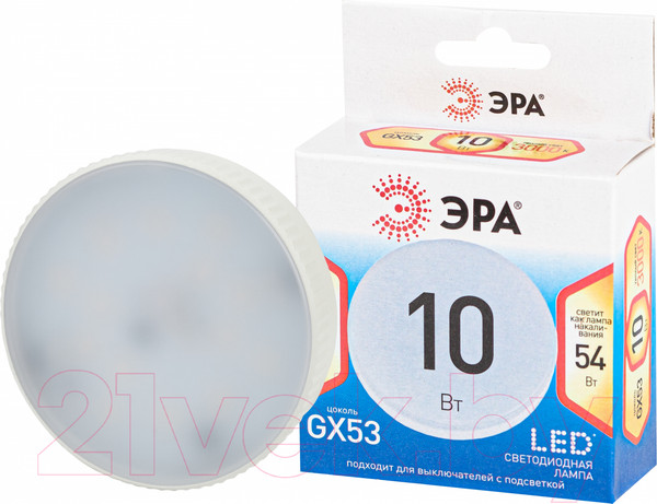 Изображение товара Лампа ЭРА LED GX-12W-827-GX53 / Б0048334