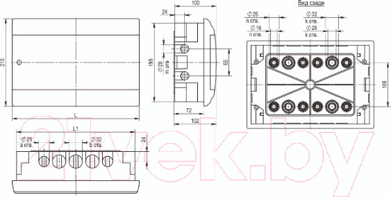 Изображение товара Бокс пластиковый IEK MKP82-V-09-41-20
