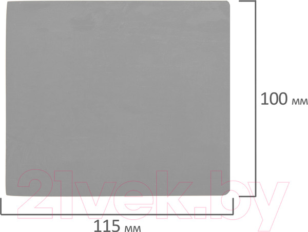 Изображение товара Пластилин скульптурный Brauberg Art Classic / 106517 (серый, твердый)