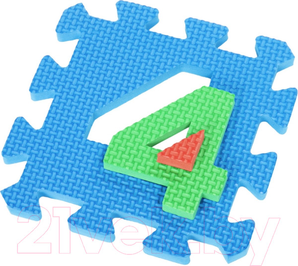 Изображение товара Коврик-пазл Юнландия Учим цифры / 664658