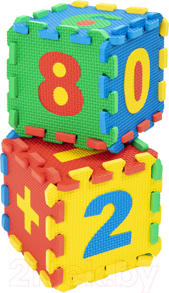 Изображение товара Коврик-пазл Юнландия Учим цифры / 664658