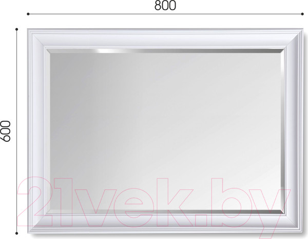 Изображение товара Зеркало Алмаз-Люкс М-384