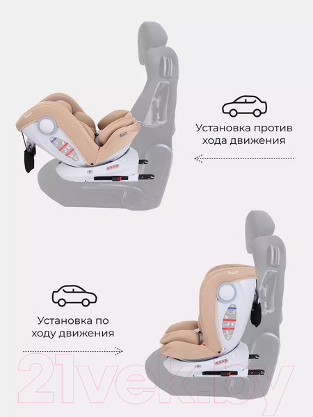 Изображение товара Автокресло Rant Drive Isofix Active Line / LB619 (Beige)