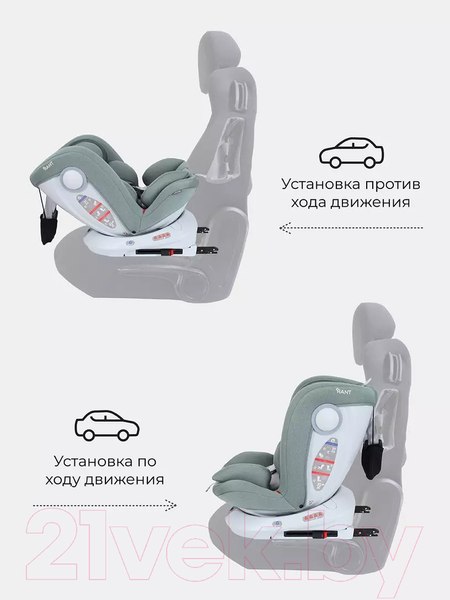 Изображение товара Автокресло Rant Drive Isofix Active Line / LB619 (Green)