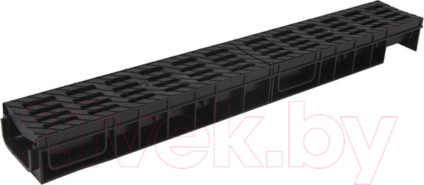 Изображение товара Лоток водоотводный Ecoteck Medium 100.65 h85 / ДИ 12805000 (с решеткой)