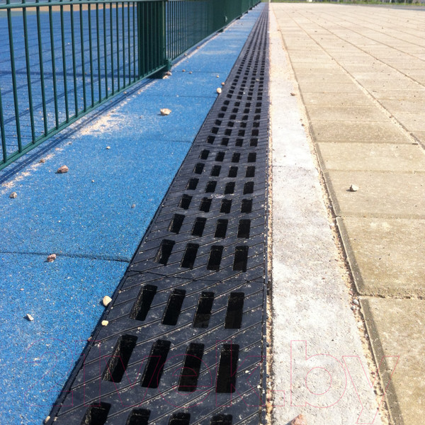 Изображение товара Лоток водоотводный Ecoteck Medium 100.65 h85 / ДИ 12805000 (с решеткой)