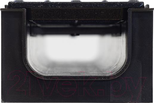 Изображение товара Лоток водоотводный Ecoteck Standart 100.125 h129 / ДИ 20305000 (с решеткой)