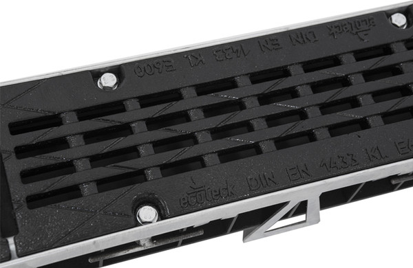 Изображение товара Лоток водоотводный Ecoteck 100.175 h175 / ДИ 09505000 (с решеткой)