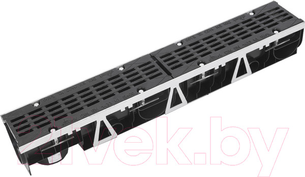 Изображение товара Лоток водоотводный Ecoteck 100.175 h175 / ДИ 09505000 (с решеткой)