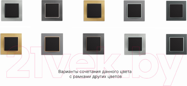 Изображение товара Выключатель Karlik В американском стиле 12MWPUS-6 (черный матовый)