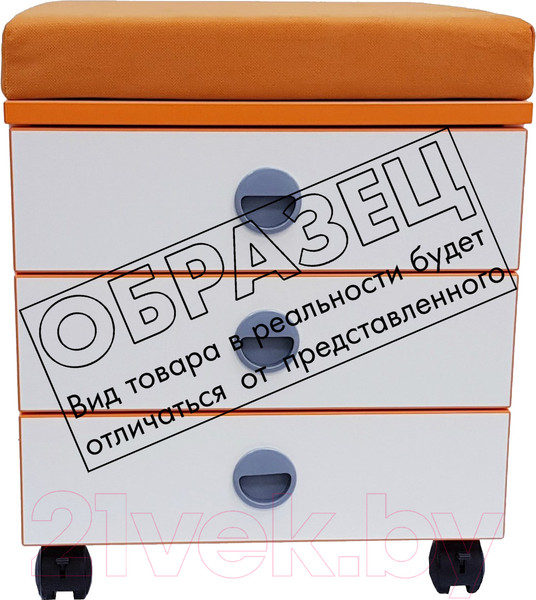 Изображение товара Подушка для тумбы Растущая мебель Pad (оранжевый)