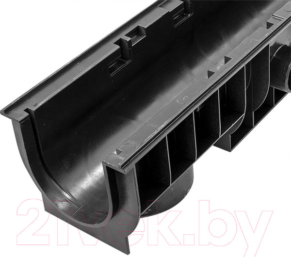 Изображение товара Лоток водоотводный Ecoteck 100.125 h129 / ДИ 05305000