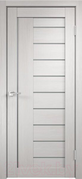 Изображение товара Дверь межкомнатная Velldoris Linea 3 90x200 (дуб белый/мателюкс)