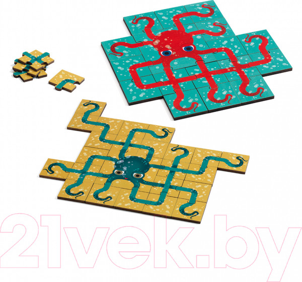 Изображение товара Настольная игра Djeco Собери осьминога / 08471