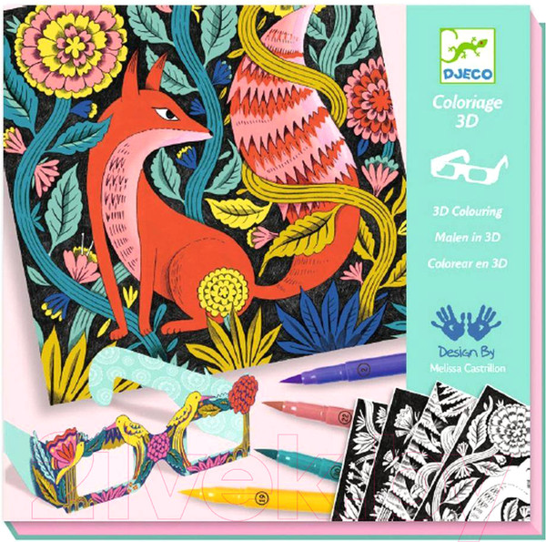 Изображение товара Набор для творчества Djeco Прятки / 08652/19