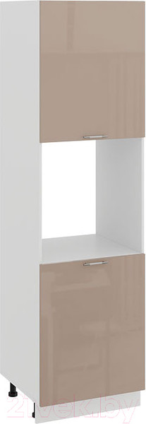 Изображение товара Шкаф-пенал кухонный ТриЯ Весна 1П6 (белый/кофе с молоком)