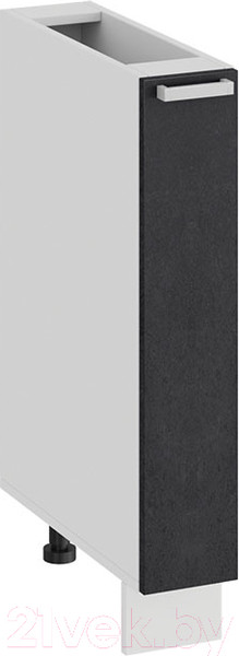 Изображение товара Шкаф карго ТриЯ Гранита 1Н15К (белый/бетон графит)