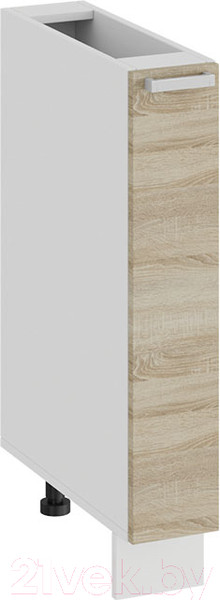 Изображение товара Шкаф карго ТриЯ Гранита 1Н15К (белый/дуб сонома)