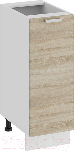 Изображение товара Шкаф-стол кухонный ТриЯ Гранита 1Н3 (белый/дуб сонома)