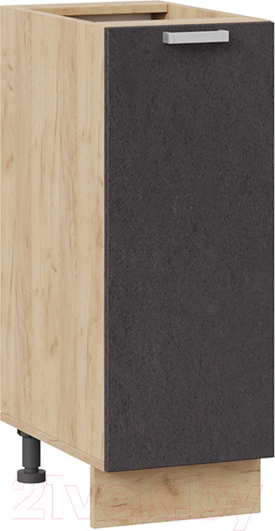 Изображение товара Шкаф-стол кухонный ТриЯ Гранита 1Н3 (дуб крафт золотой/бетон графит)