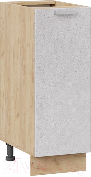 Изображение товара Шкаф-стол кухонный ТриЯ Гранита 1Н3 (дуб крафт золотой/бетон снежный)