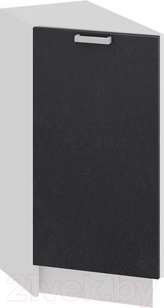 Изображение товара Шкаф-стол кухонный ТриЯ Гранита 1Н3Т (белый/бетон графит)