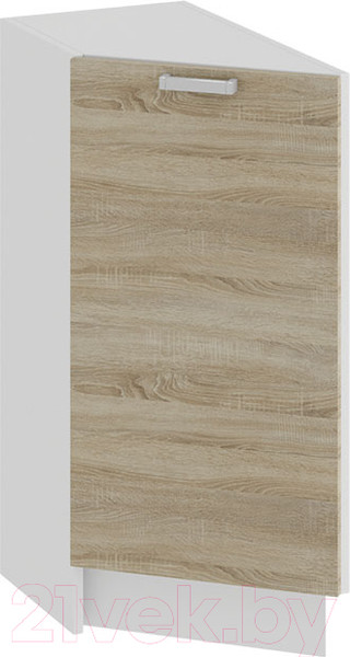 Изображение товара Шкаф-стол кухонный ТриЯ Гранита 1Н3Т (белый/дуб сонома)