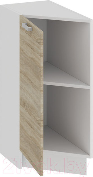 Изображение товара Шкаф-стол кухонный ТриЯ Гранита 1Н3Т (белый/дуб сонома)