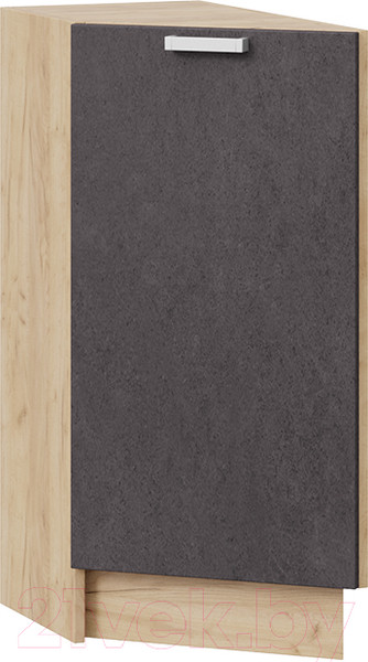 Изображение товара Шкаф-стол кухонный ТриЯ Гранита 1Н3Т (дуб крафт золотой/бетон графит)