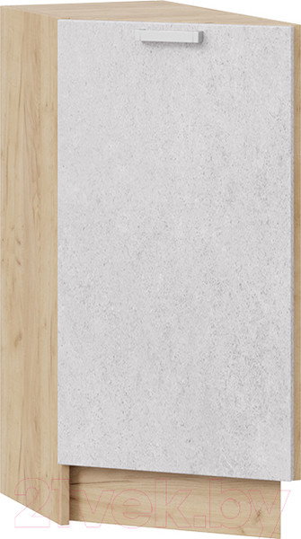 Изображение товара Шкаф-стол кухонный ТриЯ Гранита 1Н3Т (дуб крафт золотой/бетон снежный)