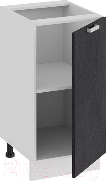 Изображение товара Шкаф-стол кухонный ТриЯ Гранита 1Н4 (белый/бетон графит)