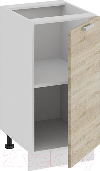 Изображение товара Шкаф-стол кухонный ТриЯ Гранита 1Н4 (белый/дуб сонома)