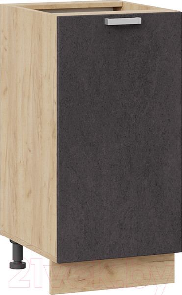 Изображение товара Шкаф-стол кухонный ТриЯ Гранита 1Н4 (дуб крафт золотой/бетон графит)