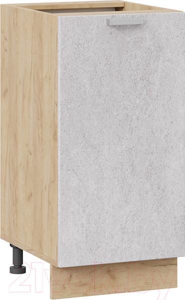 Изображение товара Шкаф-стол кухонный ТриЯ Гранита 1Н4 (дуб крафт золотой/бетон снежный)
