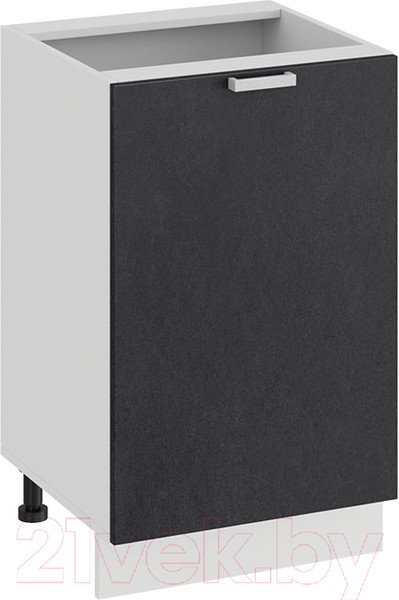 Изображение товара Шкаф-стол кухонный ТриЯ Гранита 1Н5 (белый/бетон графит)