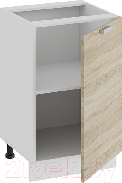 Изображение товара Шкаф-стол кухонный ТриЯ Гранита 1Н5 (белый/дуб сонома)