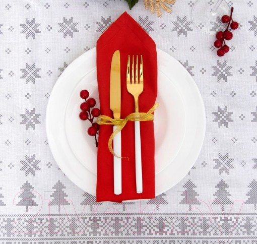 Изображение товара Скатерть Гранд-Стиль Сканди стиль / 3810788 (110x144)