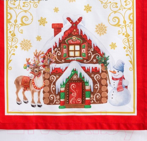 Изображение товара Дорожка на стол Этель Новогодняя сказка / 3629028 (40x147)
