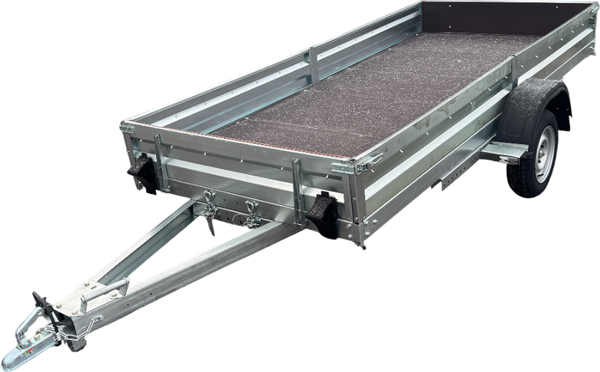 Изображение товара Прицеп для автомобиля Avtos A35P1B (3500x1500x300, R13, ресс. AL-KO)