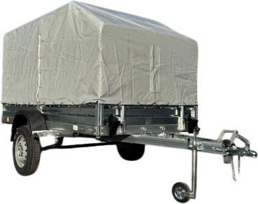 Изображение товара Прицеп для автомобиля Avtos A35P1B (3500x1500x300, R13, ресс. 3302 ГАЗ-2лист, тент 1200мм Аэро)