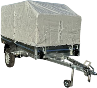 Изображение товара Прицеп для автомобиля Avtos A35P1B (3500x1500x300, R13, ресс. 3302 ГАЗ-2лист, тент 1200мм Аэро)