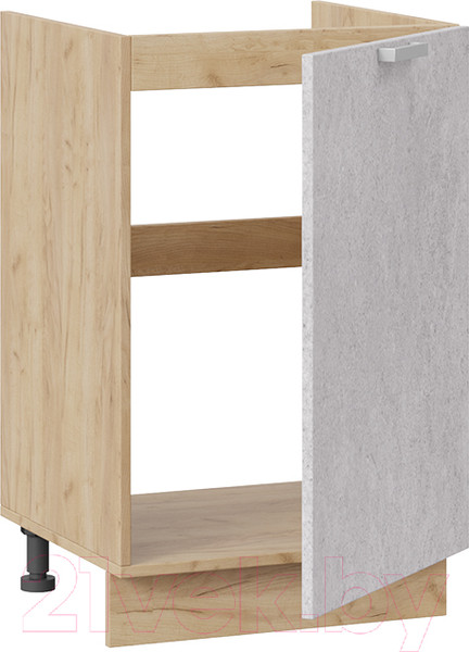 Изображение товара Шкаф под мойку ТриЯ Гранита 1Н5М (дуб крафт золотой/бетон снежный)