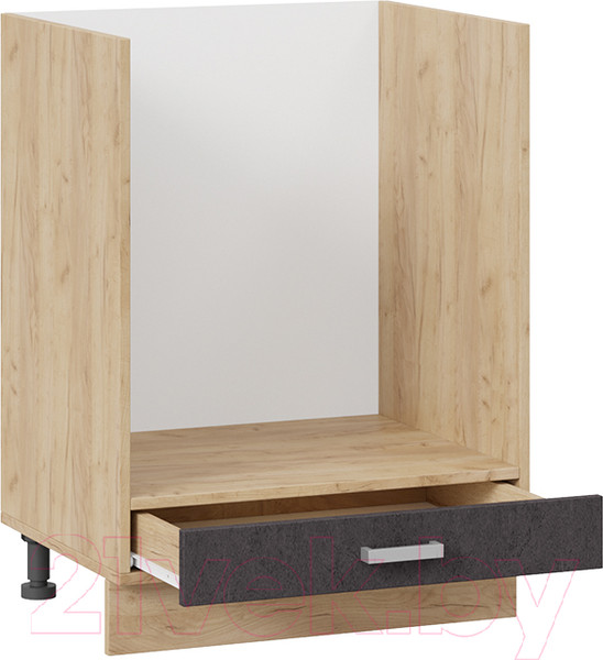 Изображение товара Шкаф под духовку ТриЯ Гранита 1Н6Б (дуб крафт золотой/бетон графит)