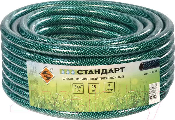Изображение товара Шланг поливочный Энкор Стандарт 25м / 45952