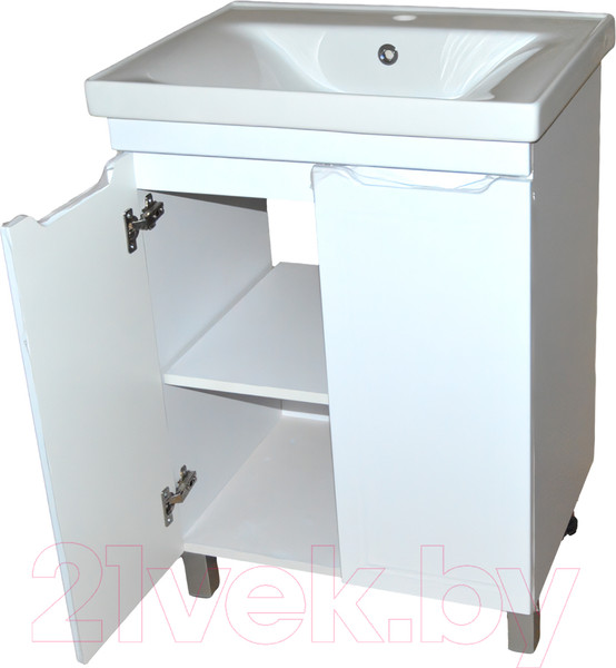 Изображение товара Тумба с умывальником Гамма Р24оФ8/1-У60 Сава-2060 (4812044014594)
