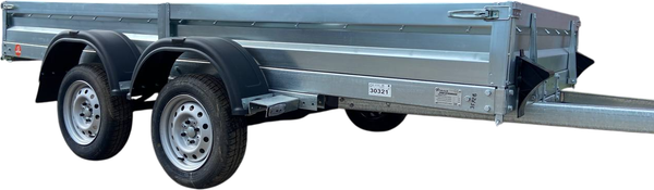 Изображение товара Прицеп для автомобиля Avtos A35P2B (3500x1500x300, R13, ресс. AL-KO, 2ос)