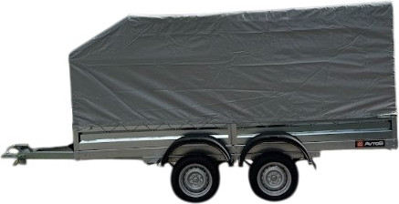Изображение товара Прицеп для автомобиля Avtos A35P2B (3500x1500x300, R13, ресс. 3302 ГАЗ-1лист, тент 1200мм Аэро 2ос)
