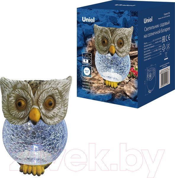 Изображение товара Садовая фигура-светильник Uniel USL-S-813/GT160 OWL / UL-00007867
